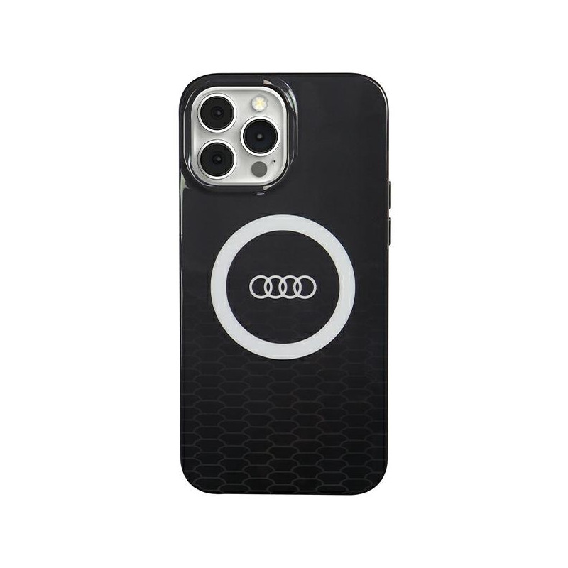 Kryt Audi IML Big Logo MagSafe pro iPhone 13 Pro Max - black