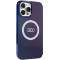 Kryt Audi IML Big Logo pro iPhone 13 Pro Max – modrá