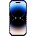 Kryt Audi iML Big Logo pro iPhone 14 Pro - modrá