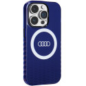 Kryt Audi iML Big Logo pro iPhone 14 Pro - modrá