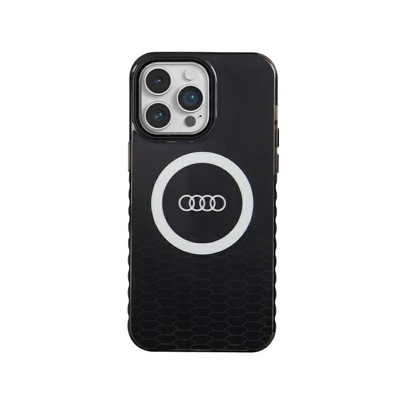 Kryt Audi IML BIG LOGO pro iPhone 14 Pro Max - černý
