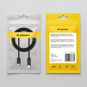 Kabel Wozinsky WKDDY2S USB-B na USB-C 2 m - černý