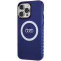 Kryt Audi IML BIG LOGO pro iPhone 14 Pro Max - modrá