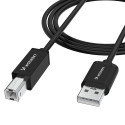 Wozinsky WKDDY4S USB-B - USB-A 480Mb/s Cable 1m - Black