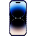 Kryt Audi IML BIG LOGO pro iPhone 14 Pro Max - modrá