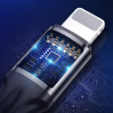 JOYROOM S-1530N1 Prémiový & Odolný datový a nabíjecí kabel USB/Lightning 12W, 1,5m, černý