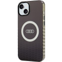 Kryt Audi IML Big Logo pro iPhone 15 Plus/14 Plus - černý