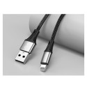 JOYROOM S-1530N1 Prémiový & Odolný datový a nabíjecí kabel USB/Lightning 12W, 1,5m, černý