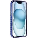 Kryt Audi IML BIG LOGO pro iPhone 15 Plus / 14 Plus - modrý