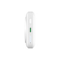 Puro 10000mAh MagSafe Wireless Power Bank with Aluminum Stand - White