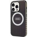 Kryt Audi BIG LOGO pro iPhone 15 Pro - černý