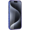 Kryt Audi IML Big Logo pro iPhone 15 Pro - modrá