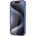 Kryt Audi IML Big Logo pro iPhone 15 Pro - modrá