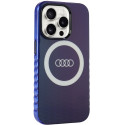 Kryt Audi IML Big Logo pro iPhone 15 Pro - modrá