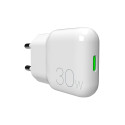 Nabíječka do sítě Puro SLIMPRO 30W GaN USB-C - bílá