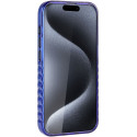 Kryt Audi BIG LOGO MagSafe pro iPhone 15 Pro Max - modrý