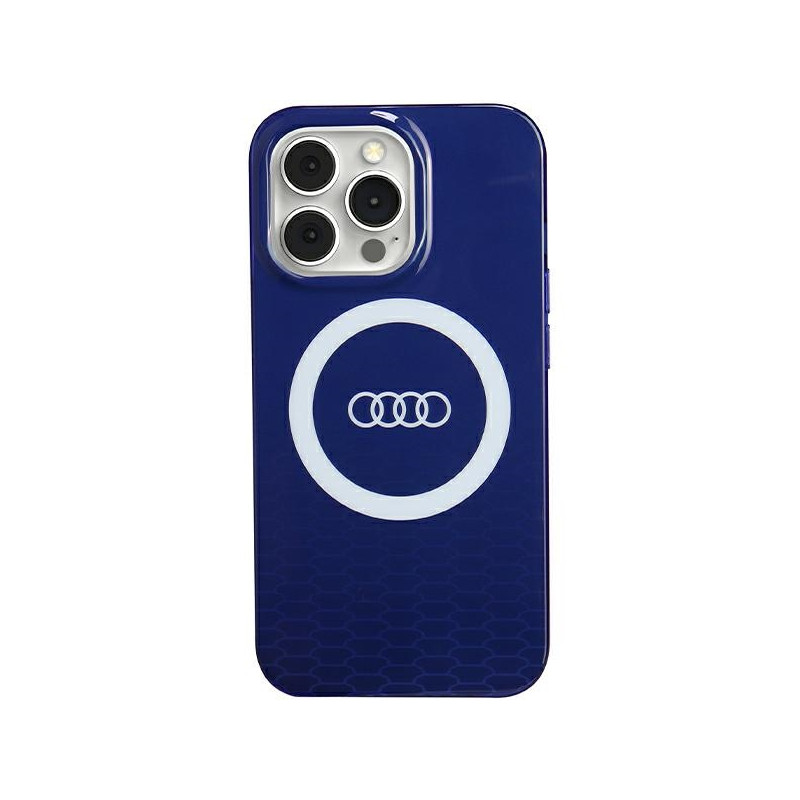 Kryt Audi IML Big Logo pro iPhone 13 Pro - blue