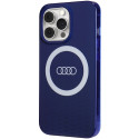 Kryt Audi IML Big Logo MagSafe pro iPhone 13 Pro - blue