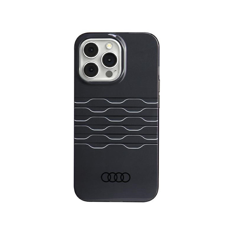 Kryt Audi IML MagSafe pro iPhone 13 Pro / 13 - black