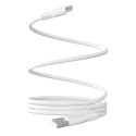 Puro Magnetic 10W Magnetic Cable USB-A - USB-C 1m - White