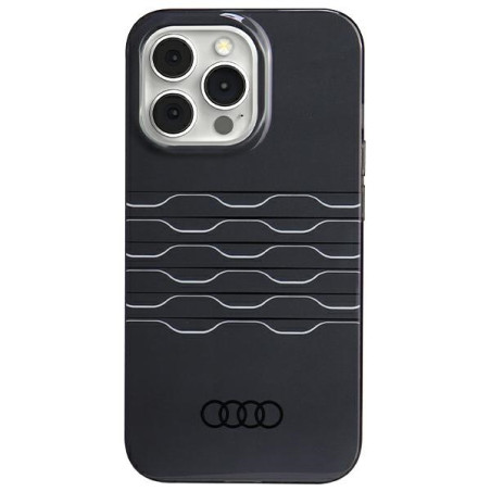 Kryt Audi IML MagSafe pro iPhone 13 Pro Max černý