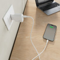 Puro PROLITE 30W USB-A / USB-C wall charger + USB-C - USB-C cable 1.2m - white