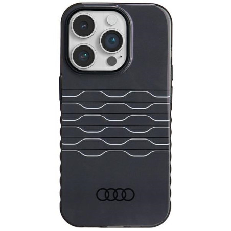 Kryt Audi IML MagSafe pro iPhone 14 Pro - černý