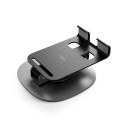 Puro Tilt Pro Aluminum Phone/Tablet Stand - Dark Gray