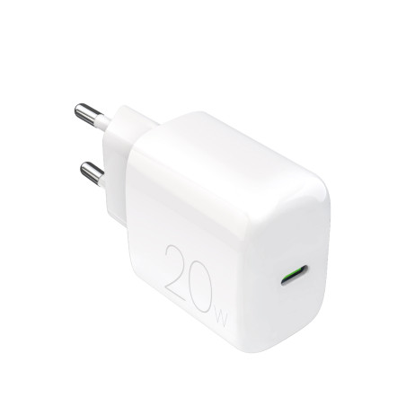 Nabíječka do sítě Puro PROLITE 20W USB-C - bílá
