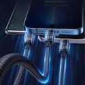 JOYROOM S-1T3015A5 Nabíjecí kabel 3v1 3,5A (Lightning, USB-C, MicroUSB), délka 1,2m, černý