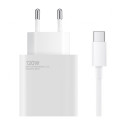 Nabíječka do sítě Xiaomi BHR9462EU 120W 6A USB-A s kabelem USB-C - bílá