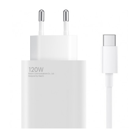 Nabíječka do sítě Xiaomi BHR9462EU 120W 6A USB-A s kabelem USB-C - bílá