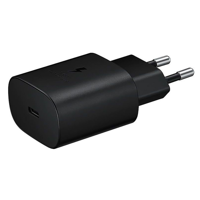 Nabíječka do sítě Samsung 25W EP-TA800EBE USB-C, náhradní balení - černá