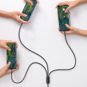 JOYROOM S-1T3015A5 Nabíjecí kabel 3v1 3,5A (Lightning, USB-C, MicroUSB), délka 1,2m, černý