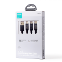 JOYROOM S-1T3015A5 Nabíjecí kabel 3v1 3,5A (Lightning, USB-C, MicroUSB), délka 1,2m, černý