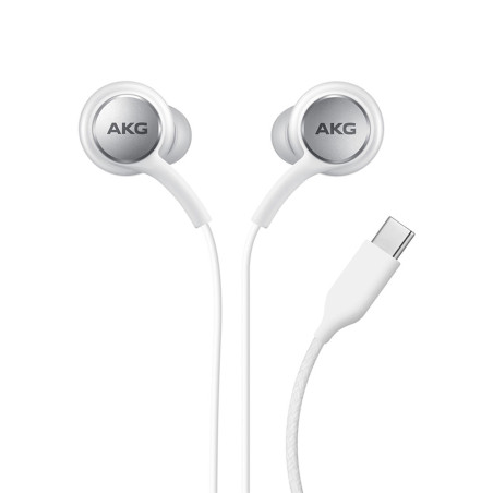 Sluchátka Samsung EO-IC100BWE USB-C stereo Hi-Fi drátová (OOB Bulk - náhradní balení) - bílá