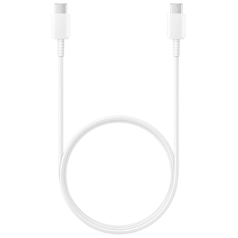 Kabel Samsung EP-DA705BWE USB-C na USB-C 3A 1 m (OOB Bulk - náhradní balení) - bílý