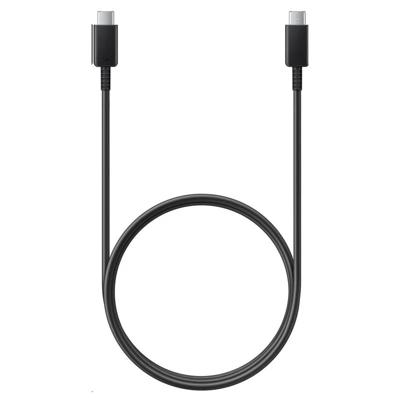 Kabel Samsung EP-DN975BBE USB-C na USB-C 5A 1 m (Bulk - náhradní balení) - černý