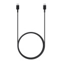 Kabel Samsung EP-DX310JBE USB-C na USB-C 3A 1,8 m (Bulk - náhradní balení) - černý