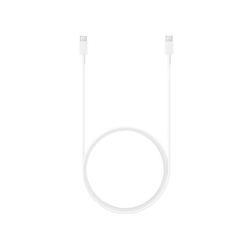 Samsung EP-DX310JWE USB-C - USB-C 3A Cable 1.8m (Bulk - replacement packaging) - white