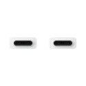 Kabel Samsung EP-DX310JWE USB-C na USB-C 3A 1,8 m (Bulk - náhradní balení) - bílý