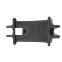 Silicone bicycle phone holder - black