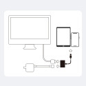 JOYROOM S-H141 Redukce HDMI na Lightning s podporou 1080p/60Hz, bílá