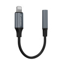 Wozinsky WALJ-01 Lightning adapter - 3.5mm mini jack - black