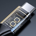 Adaptér Wozinsky WACM-01 USB-C na mini jack 3,5 mm - černý