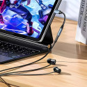 Adaptér Wozinsky WACM-01 USB-C na mini jack 3,5 mm - černý
