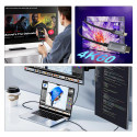 Kabel Wozinsky WCCH-01 USB-C na HDMI 4K 60Hz 1,8 m - černý