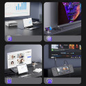 Kabel Wozinsky WCCH-01 USB-C na HDMI 4K 60Hz 1,8 m - černý
