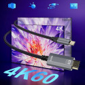 Kabel Wozinsky WCCH-01 USB-C na HDMI 4K 60Hz 1,8 m - černý