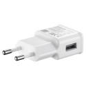 Nabíječka do sítě Samsung EP-TA200EWE USB-A 15W s kabelem EP-DR140AWE USB-A na USB-C (OOB Bulk - náhradní balení) - bílá